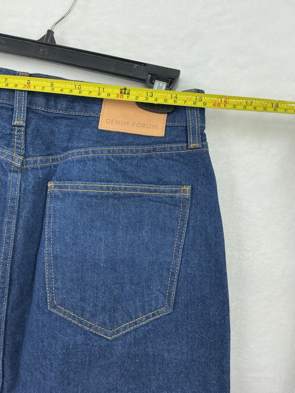 Pinch Dark Blue Denim the 90s Ricci skirt 761 - Picture 6 of 7